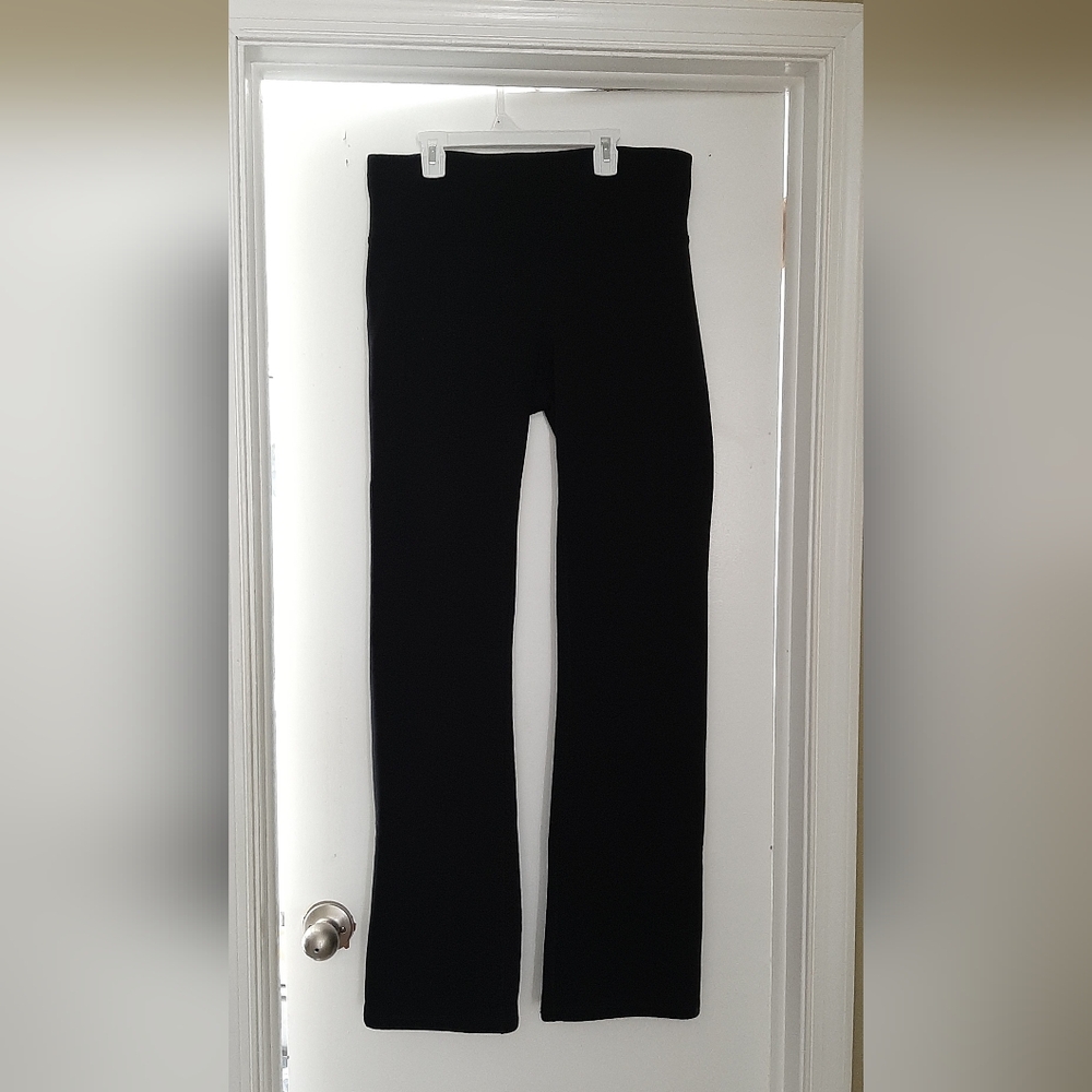 Athleta Altitude Pant in Polartec Power Stretch Fleece Lined Black Legging LT
